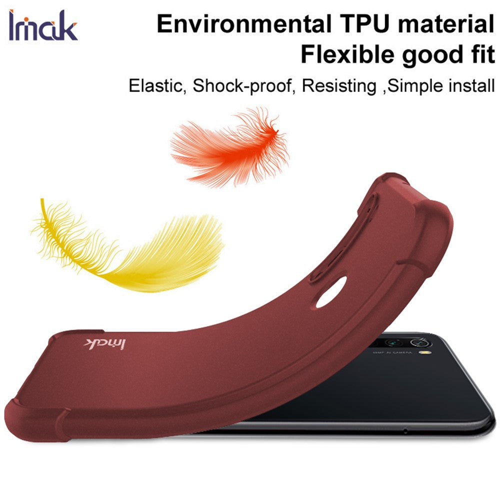 IMAK For Xiaomi Redmi 13C 4G / Poco C65 4G TPU Case Anti-drop Reinforced Corners Matte Phone Shell