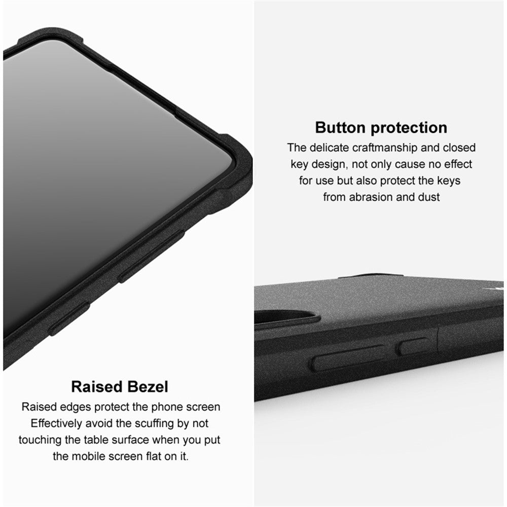 IMAK For Xiaomi Redmi K70E 5G / Poco X6 Pro 5G TPU Case Matte Airbag Corner Protective Back Shell