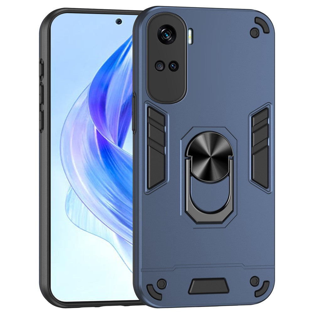 Honor 90 Lite 5G Handyhülle – Aus PC + TPU, mit Fallschutz & Ringständer