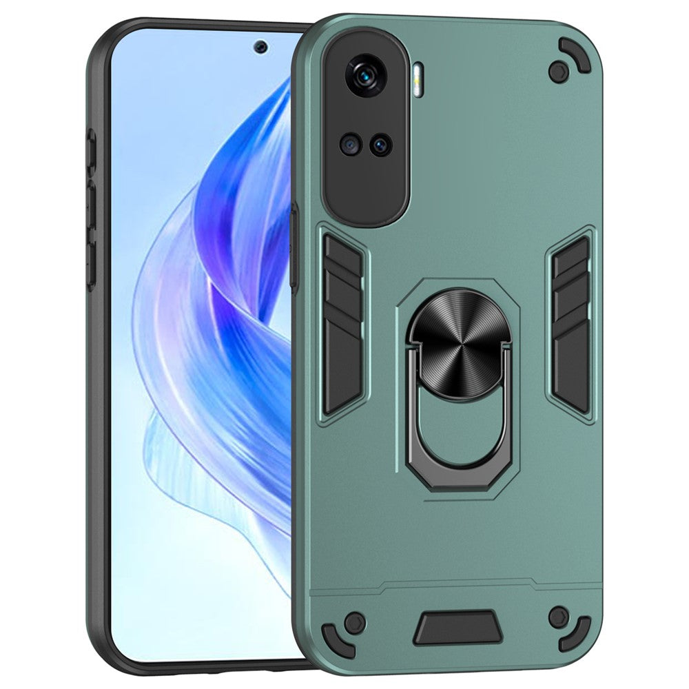 Honor 90 Lite 5G Handyhülle – Aus PC + TPU, mit Fallschutz & Ringständer