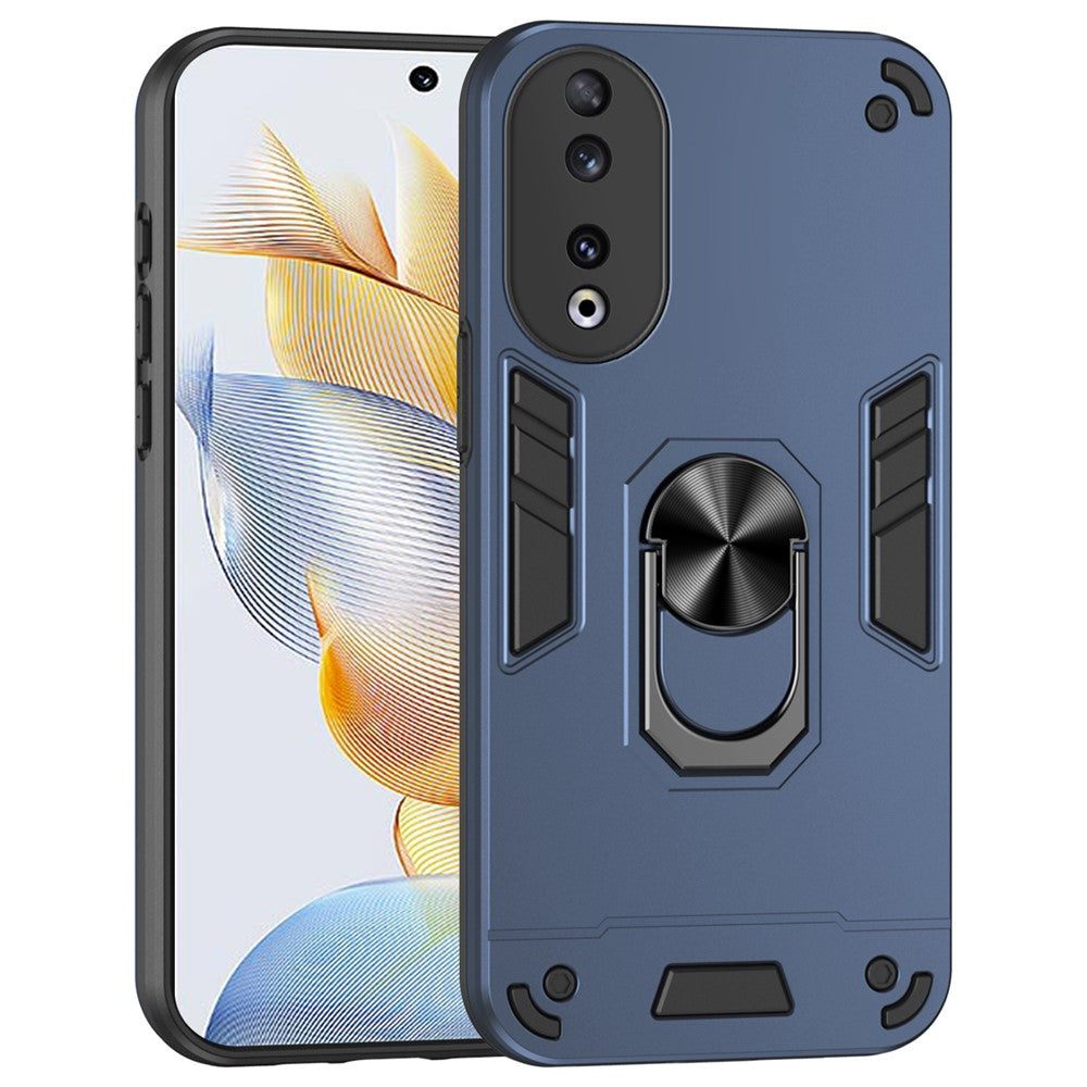 Honor 90 Handyhülle – Aus PC + TPU, mit Fallschutz & Ringständer