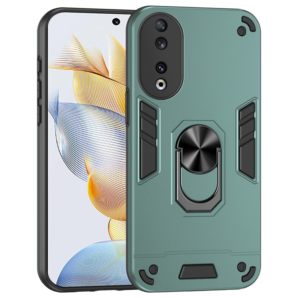 Honor 90 Handyhülle – Aus PC + TPU, mit Fallschutz & Ringständer