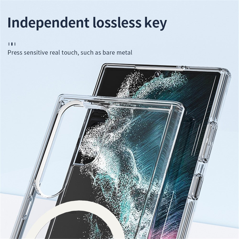 Galaxy S24 Glitter-Hülle – Magnetisch & funkelnd