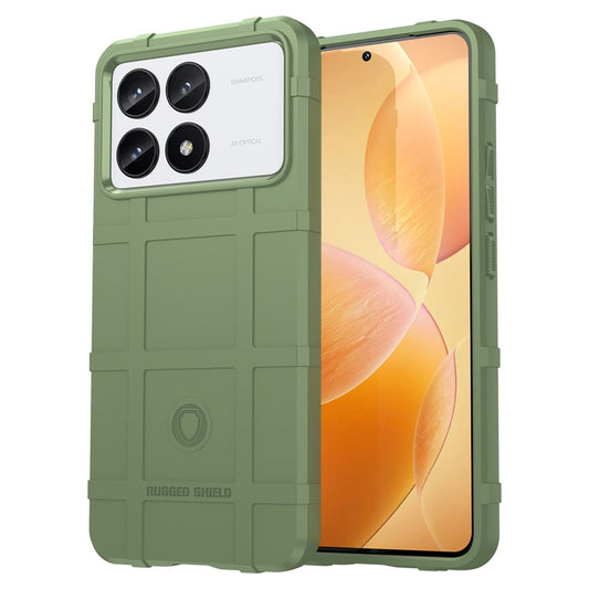 For Xiaomi Poco F6 Pro 5G / Redmi K70 5G / K70 Pro 5G Case Square Grid Texture TPU Phone Cover