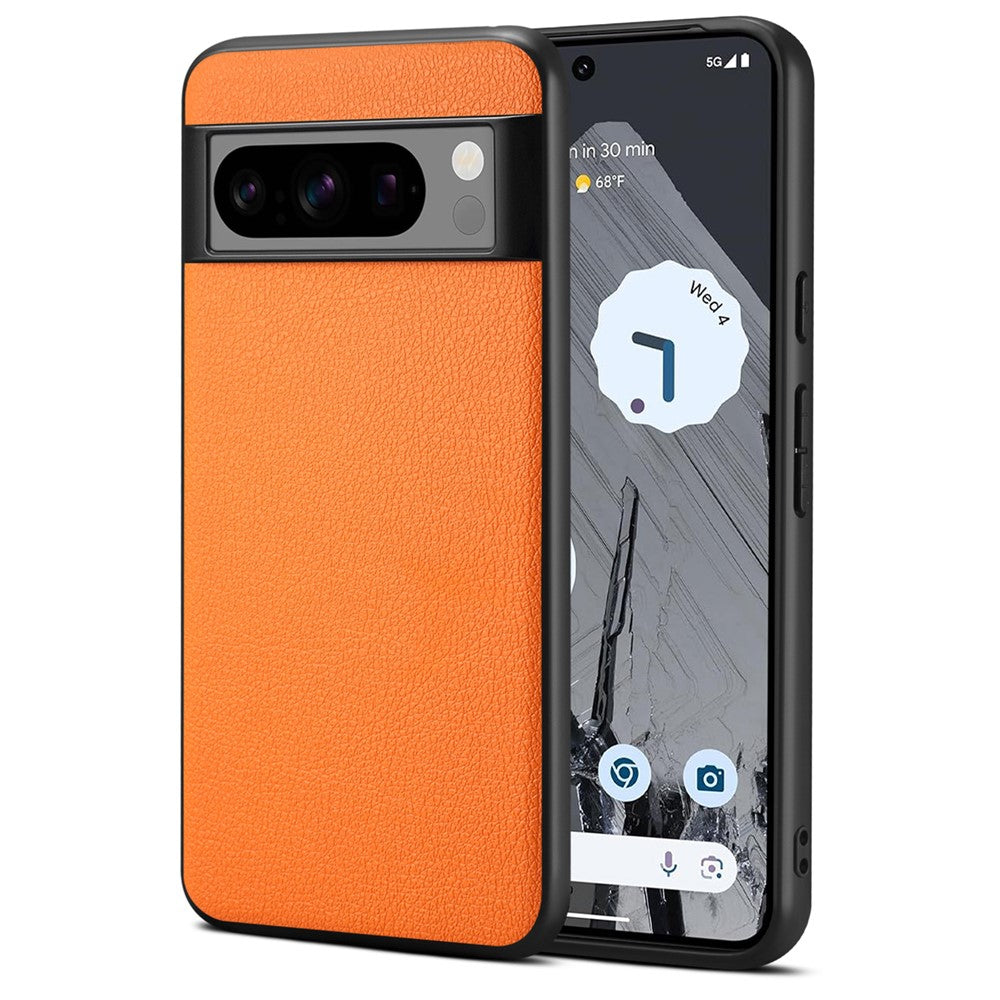 Pixel 8 Pro Schutzhülle – Mit Kalbslederoptik