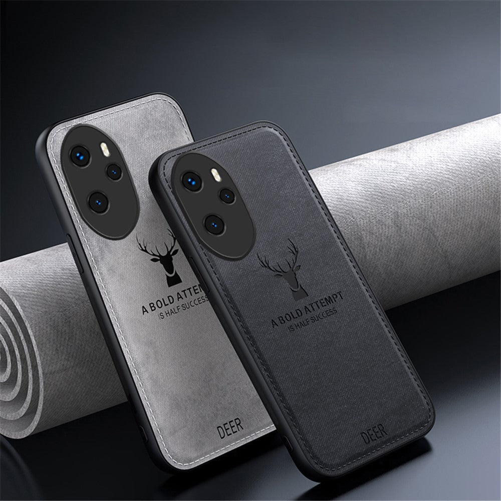 For Honor 100 Pro 5G Deer Pattern Phone Case Cushion Shockproof Anti-Scratch Protective