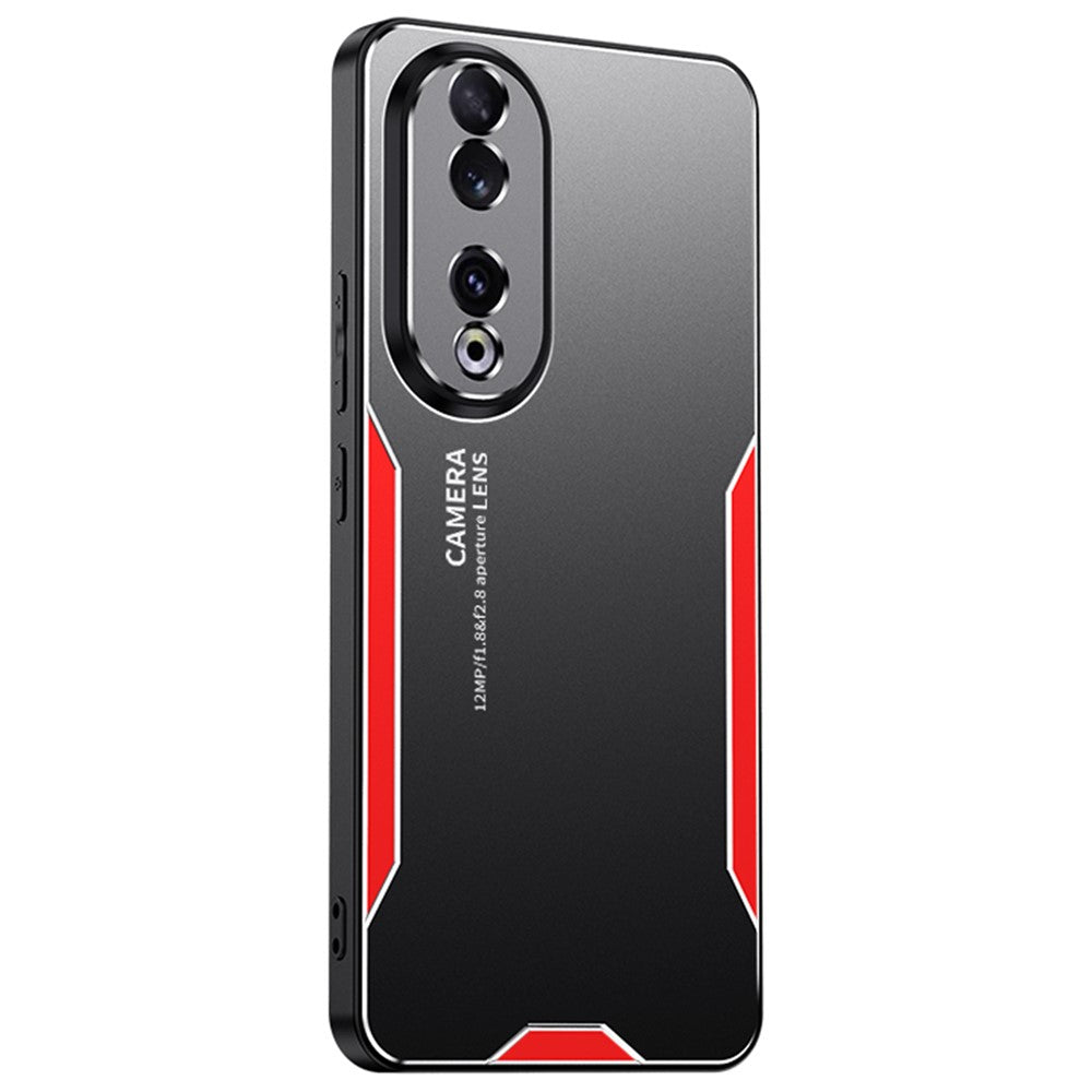 For Honor 90 Case Anti-drop Aluminium Alloy+TPU+PC Protective Shell with Honeycomb Holes