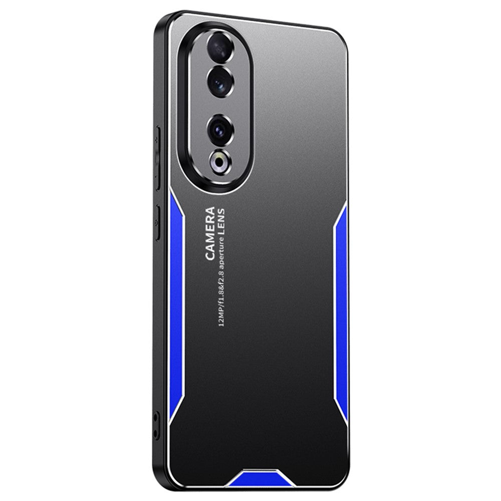 For Honor 90 Case Anti-drop Aluminium Alloy+TPU+PC Protective Shell with Honeycomb Holes