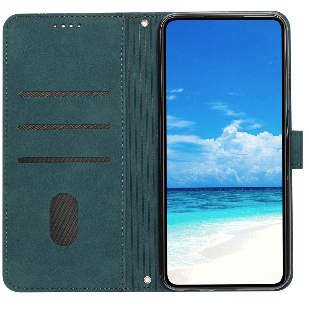 For Xiaomi Redmi K70E 5G / Poco X6 Pro 5G Wallet Cover Magnetic Skin-touch PU Leather+TPU Phone Case