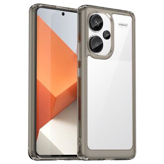 Xiaomi Redmi Note 13 Pro+ 5G Handyhülle – aus TPU + Acryl-Abdeckung, bunter Rahmen