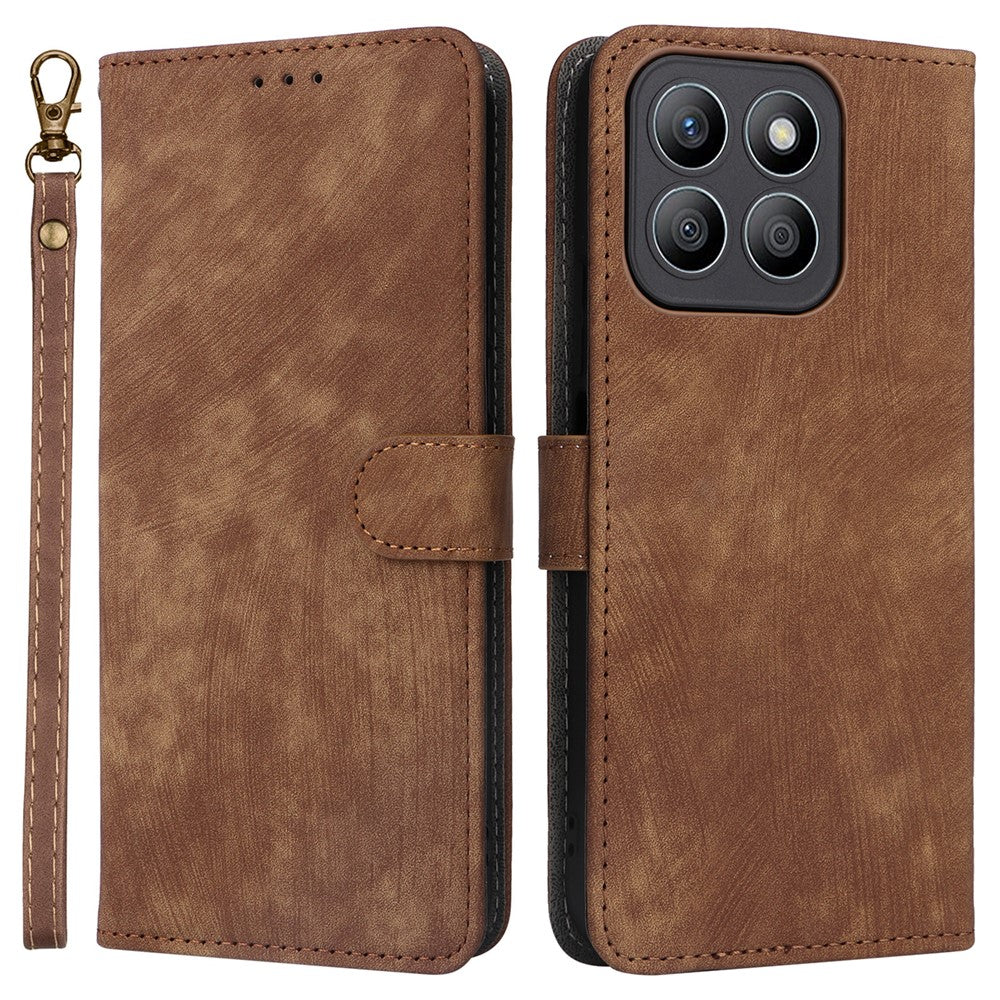 For Honor 100 5G Leather Case Wallet Phone Cover RFID Blocking