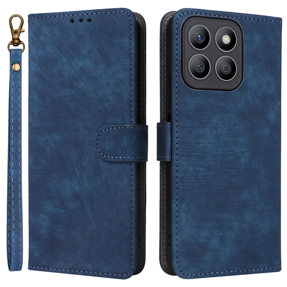 For Honor 100 5G Leather Case Wallet Phone Cover RFID Blocking