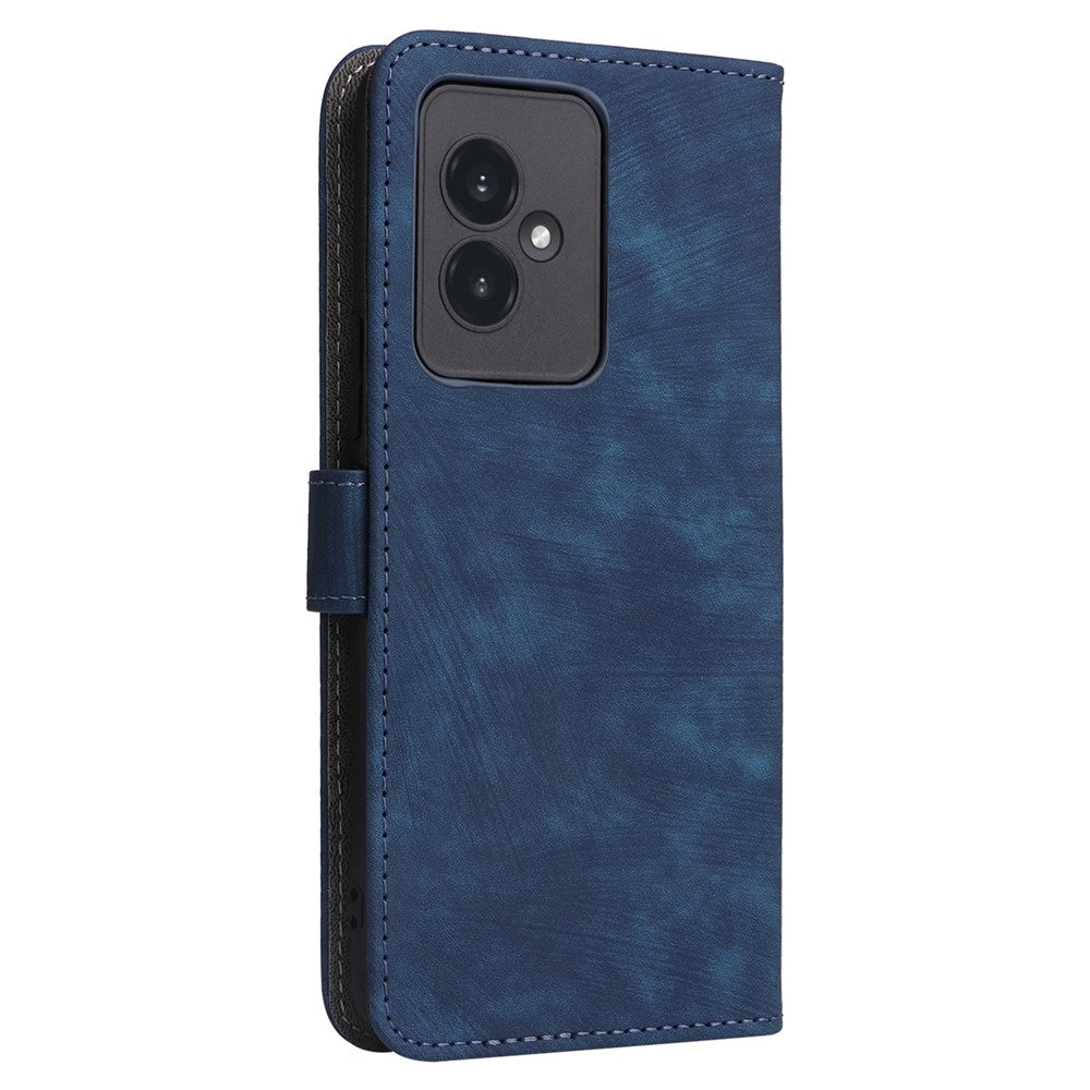 For Honor 100 5G Leather Case Wallet Phone Cover RFID Blocking