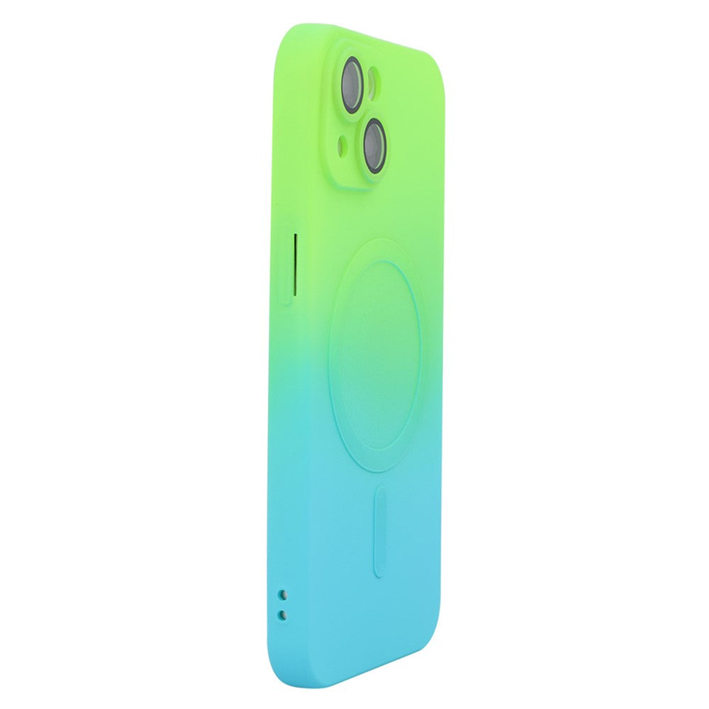 iPhone 14 Silikon-Hülle – Mit Farbverlauf & Magnetisch