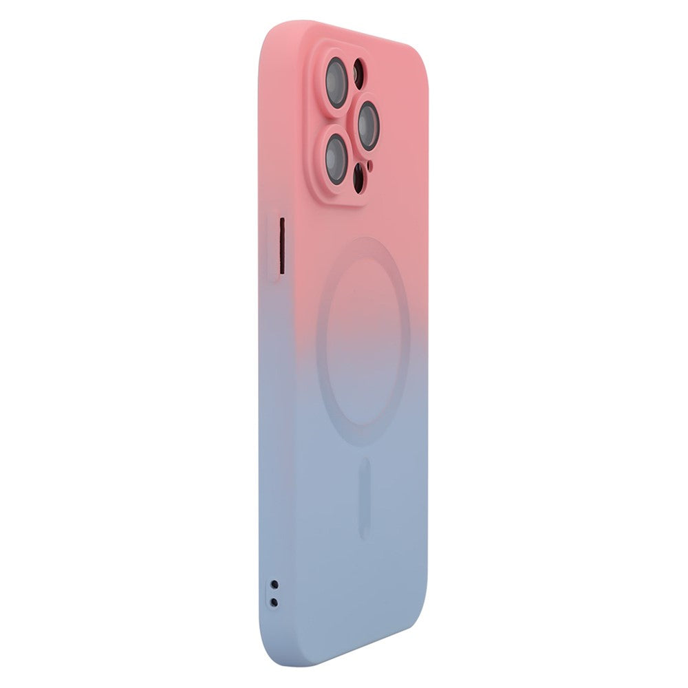 iPhone 14 Pro Silikon-Hülle – Mit Farbverlauf & Magnetisch