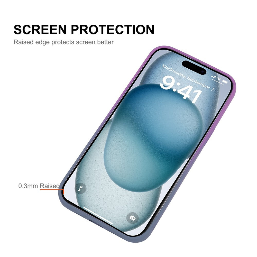 iPhone 14 Pro Max Silikon-Hülle – Mit Farbverlauf & Magnetisch