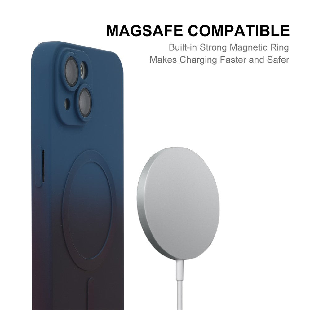 iPhone 13 Silikon-Hülle – Mit Farbverlauf & Magnetisch