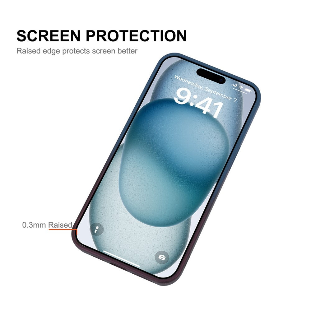 iPhone 15 Plus Silikon-Hülle – Mit Farbverlauf & Magnetisch