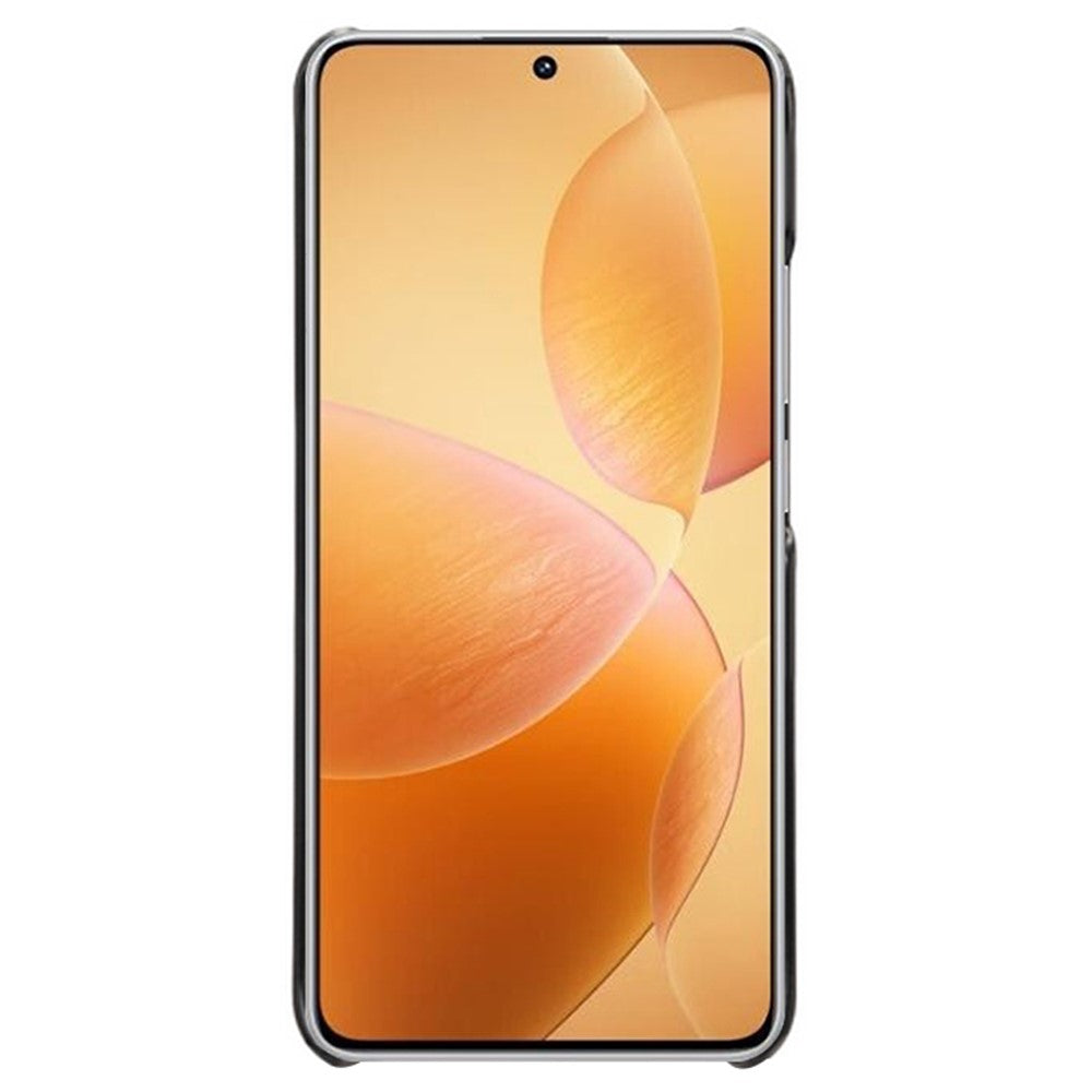 For Xiaomi Redmi K70E 5G / Poco X6 Pro 5G Calf Texture Phone Case Anti-Scratch PU Leather Coated PC Cover