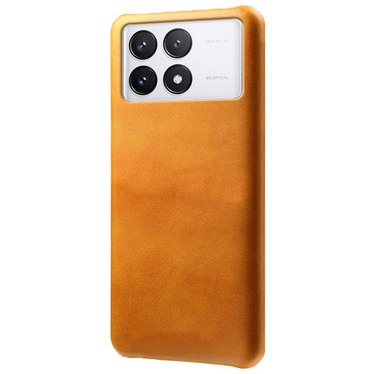 For Xiaomi Poco F6 Pro 5G / Redmi K70 5G / K70 Pro 5G Slim-Fit PU Leather Coated PC Cover Anti-Scratch Phone Case