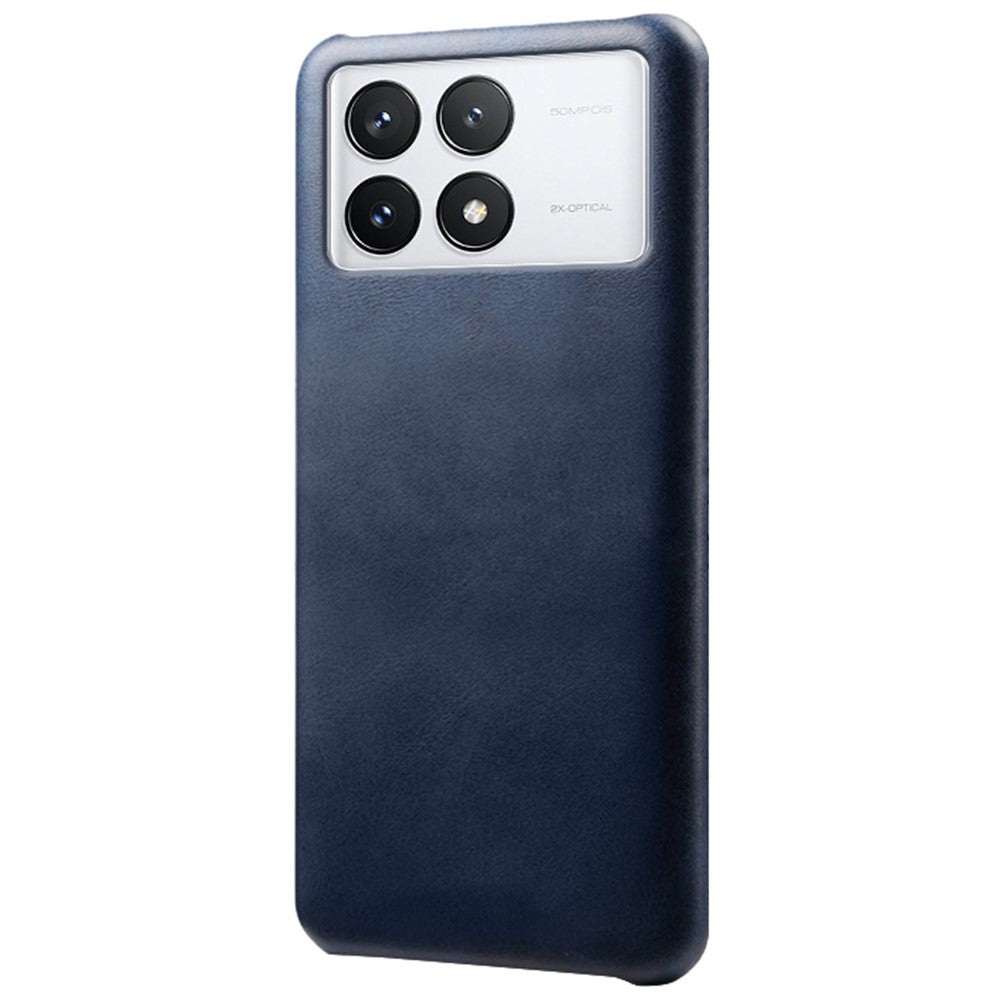 For Xiaomi Poco F6 Pro 5G / Redmi K70 5G / K70 Pro 5G Slim-Fit PU Leather Coated PC Cover Anti-Scratch Phone Case
