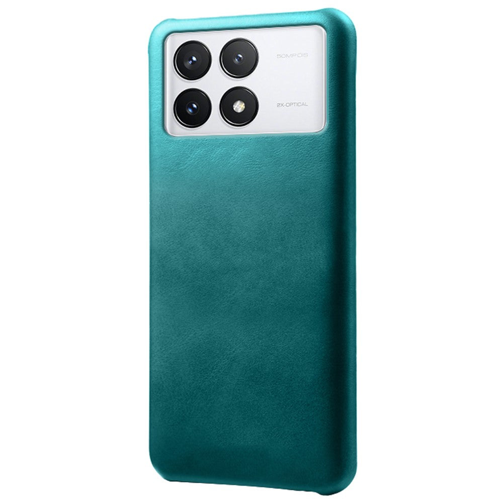 For Xiaomi Poco F6 Pro 5G / Redmi K70 5G / K70 Pro 5G Slim-Fit PU Leather Coated PC Cover Anti-Scratch Phone Case