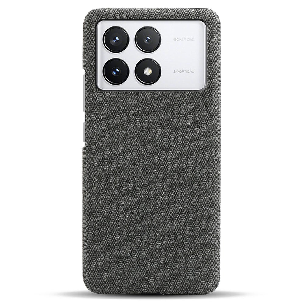 For Xiaomi Redmi K70E 5G / Poco X6 Pro 5G Phone Case Soft Cloth Texture Anti-Shock Cover