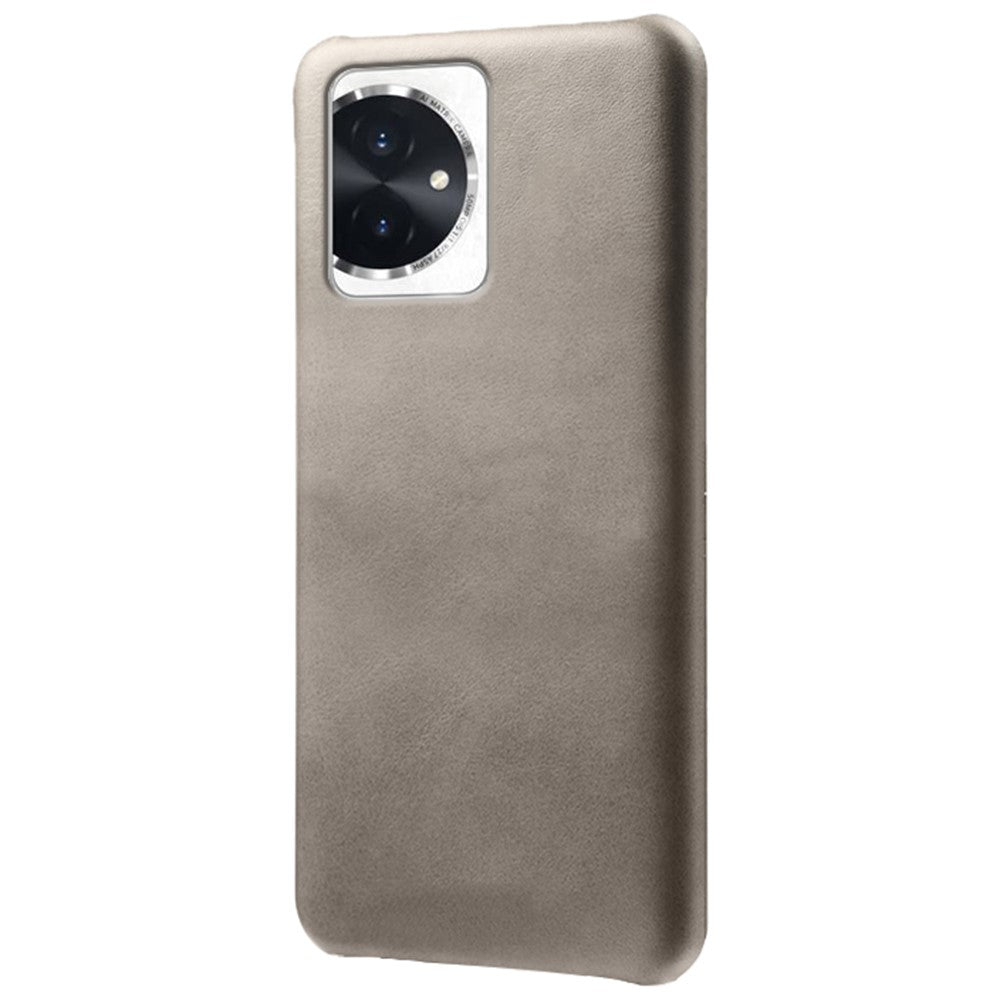 For Honor 100 5G Slim-Fit Shell Anti-scratch Phone Case PU Leather + PC Phone Cover