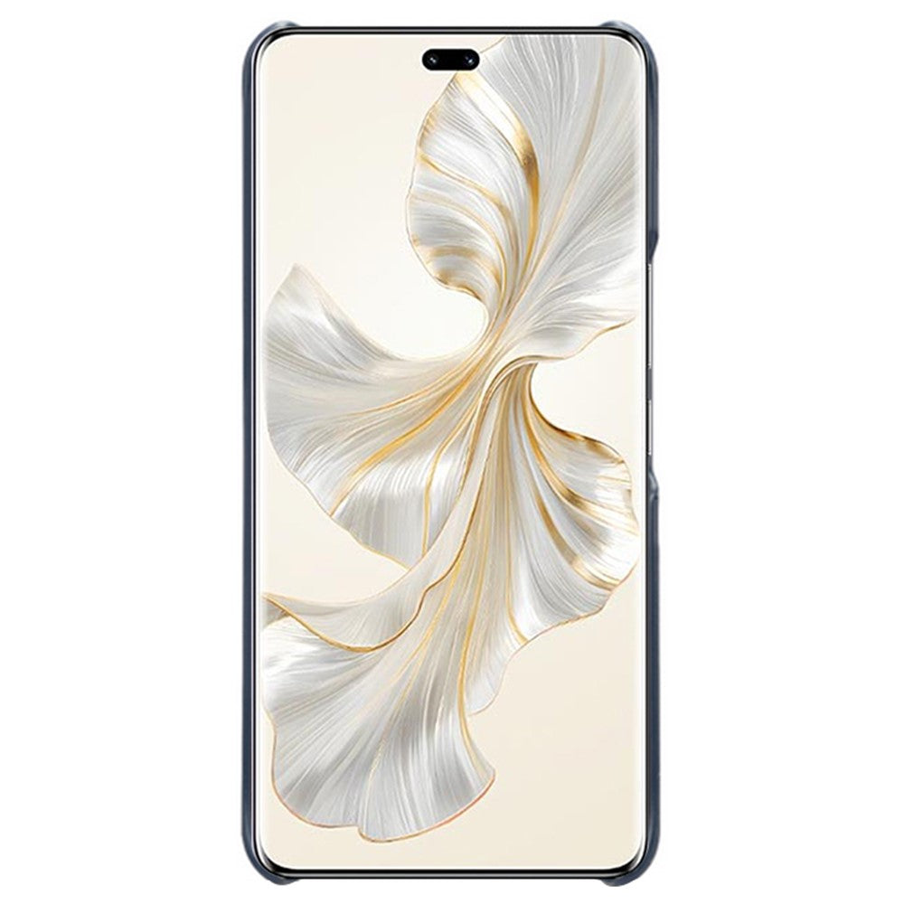 For Honor 100 Pro 5G Phone Case Shockproof PU Leather Coated PC Smartphone Cover