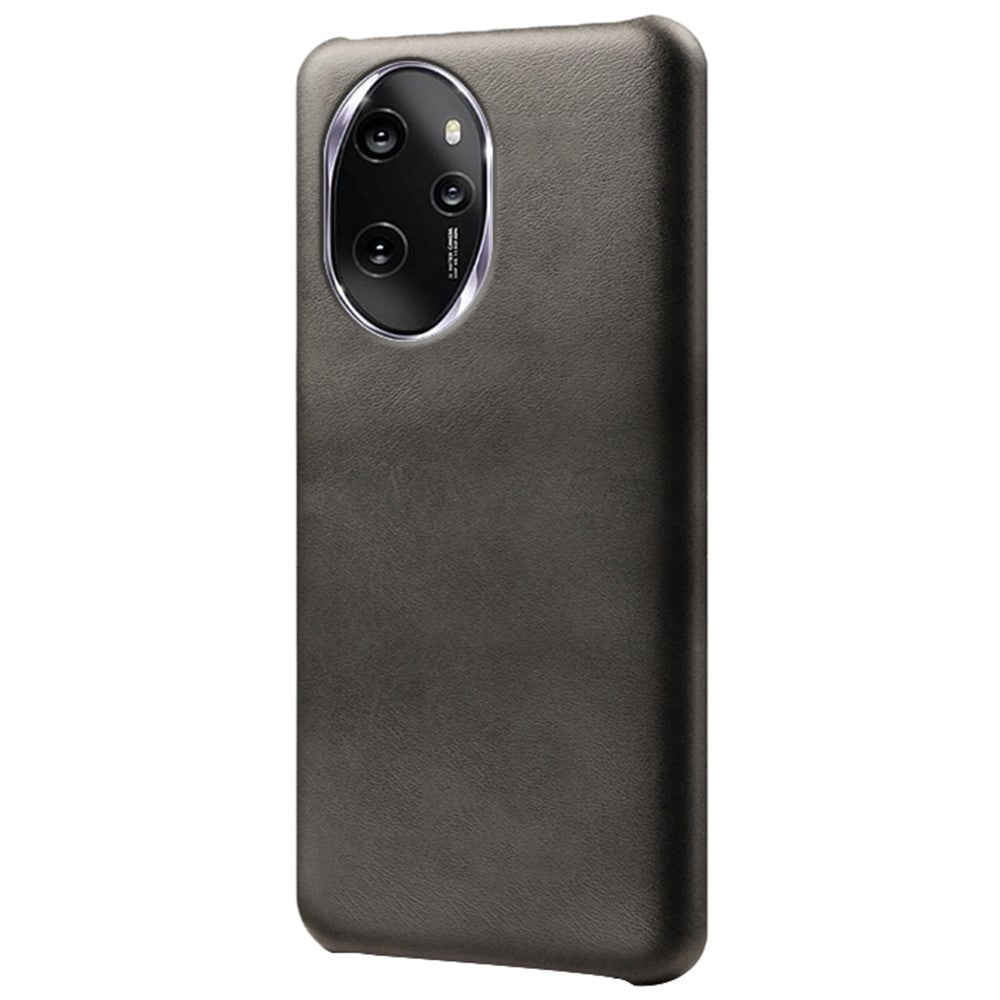 For Honor 100 Pro 5G Phone Case Shockproof PU Leather Coated PC Smartphone Cover