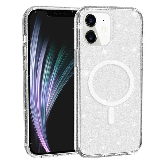iPhone 12 mini Glitter-Hülle – Magnetisch & funkelnd