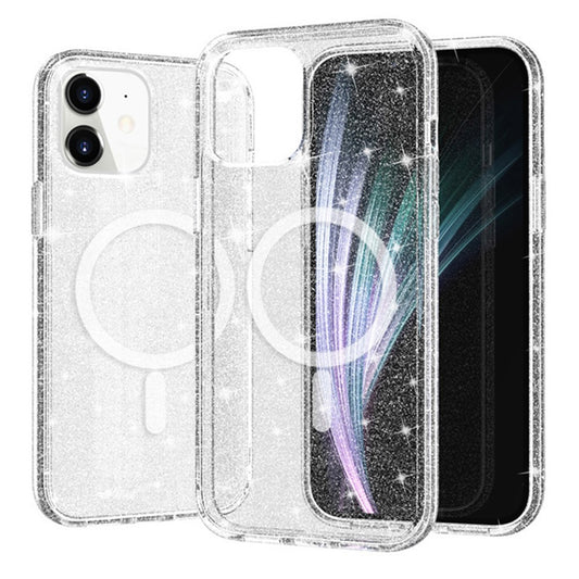 iPhone 12 mini Glitter-Hülle – Magnetisch & funkelnd