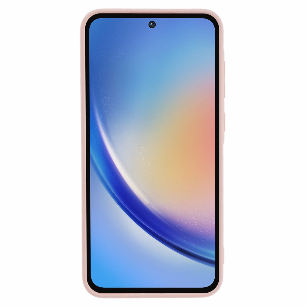 Galaxy A55 5G Gummierte Hülle – Mit Faserfutter & Anti-Kratz-Abdeckung