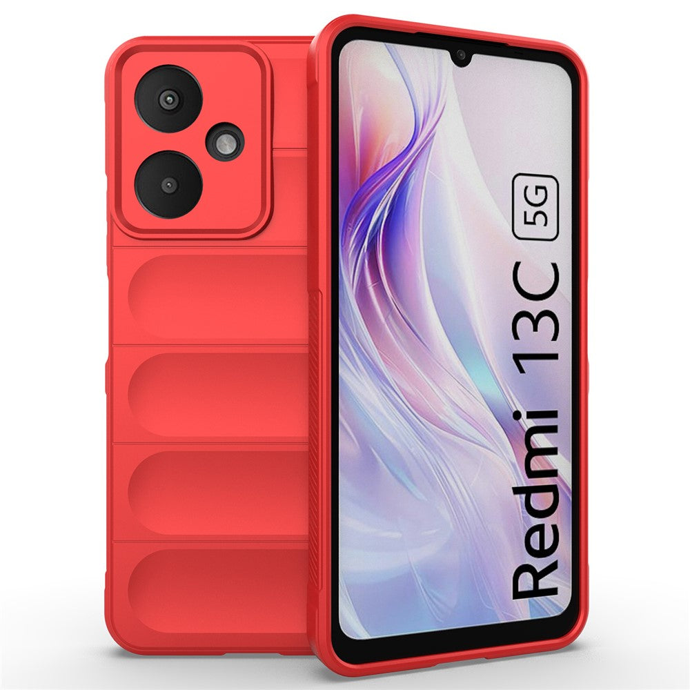 For Xiaomi Redmi 13C 5G / 13R 5G / Poco M6 5G TPU Case Anti-Scratch Mobile Phone Cover