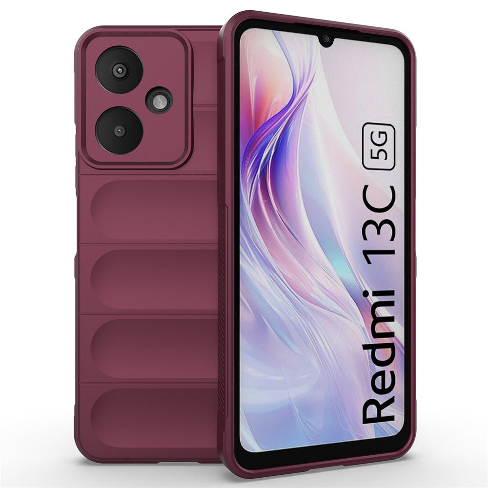 For Xiaomi Redmi 13C 5G / 13R 5G / Poco M6 5G TPU Case Anti-Scratch Mobile Phone Cover
