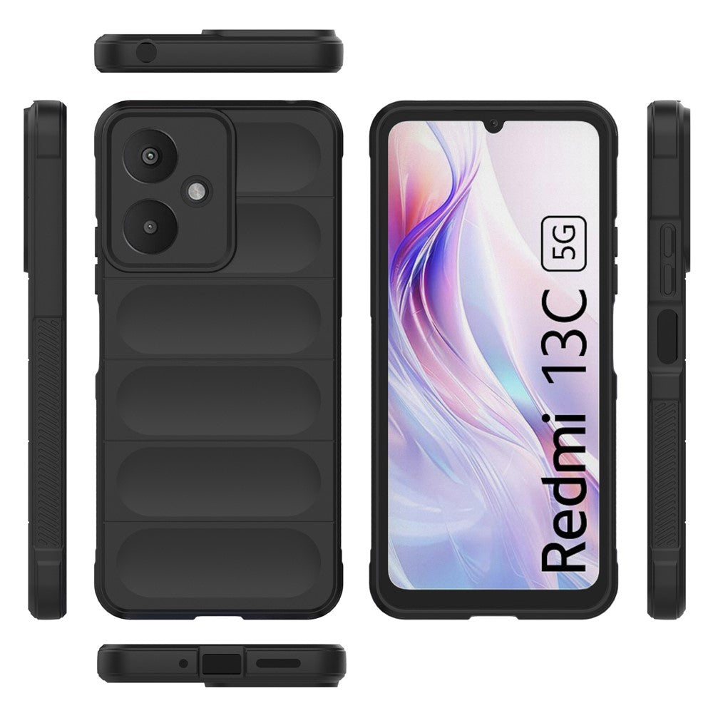 For Xiaomi Redmi 13C 5G / 13R 5G / Poco M6 5G TPU Case Anti-Scratch Mobile Phone Cover