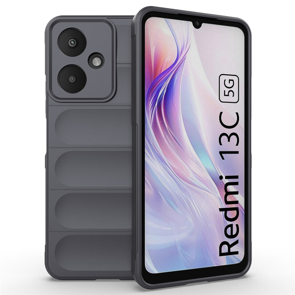 For Xiaomi Redmi 13C 5G / 13R 5G / Poco M6 5G TPU Case Anti-Scratch Mobile Phone Cover