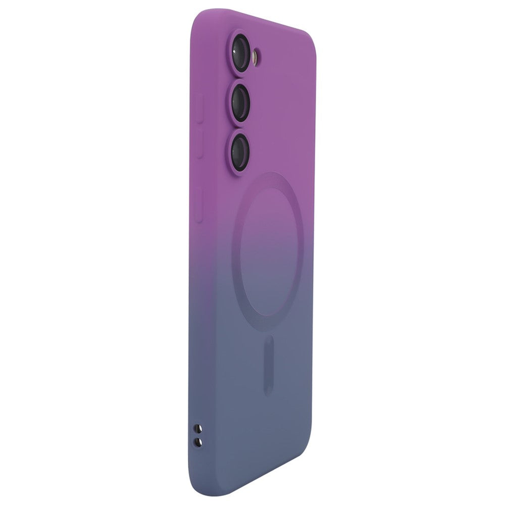 Galaxy S24 Silikon-Hülle – Mit Farbverlauf & Magnetisch