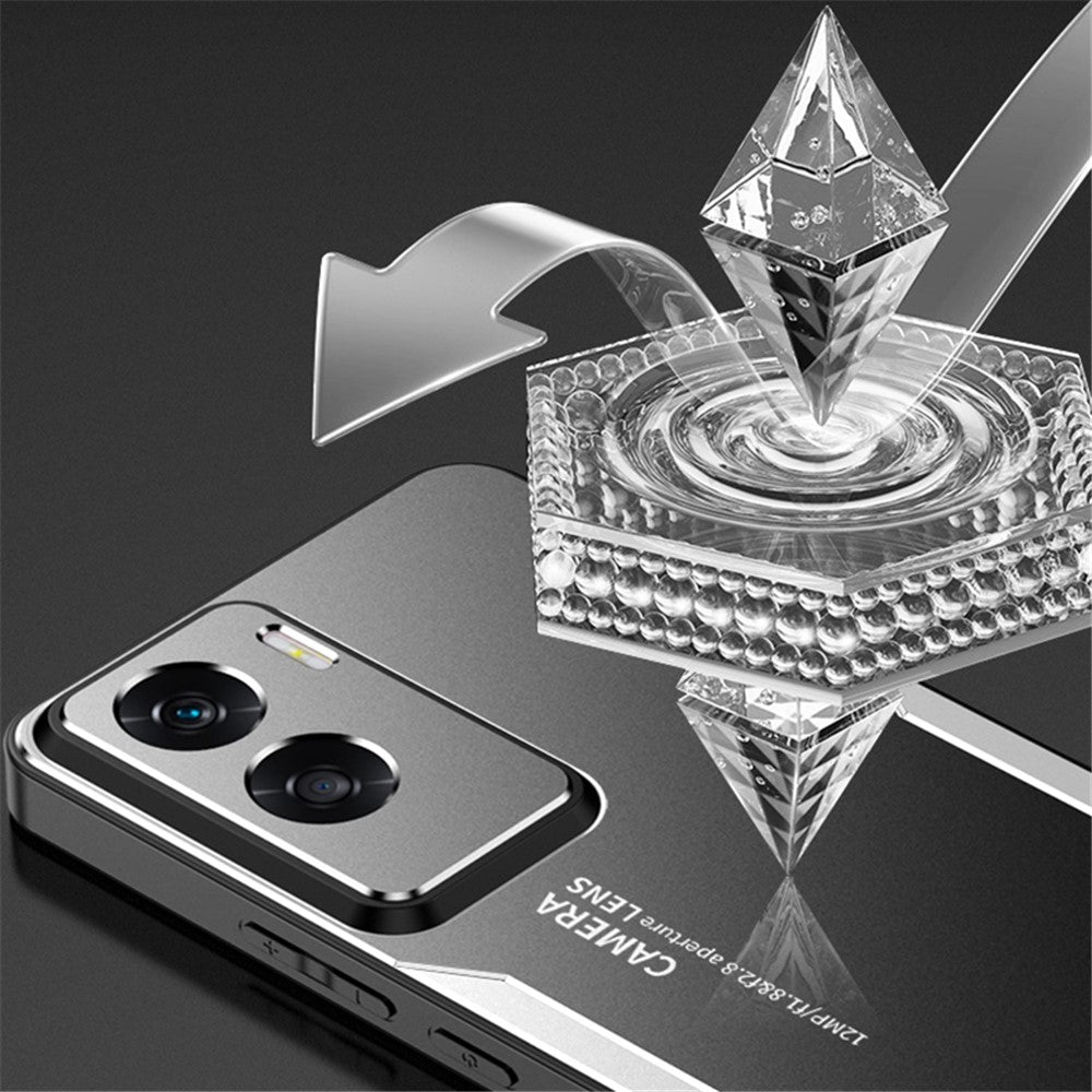 For Honor 90 Lite 5G Matte Case Aluminum Alloy Metal Phone Protective Cover