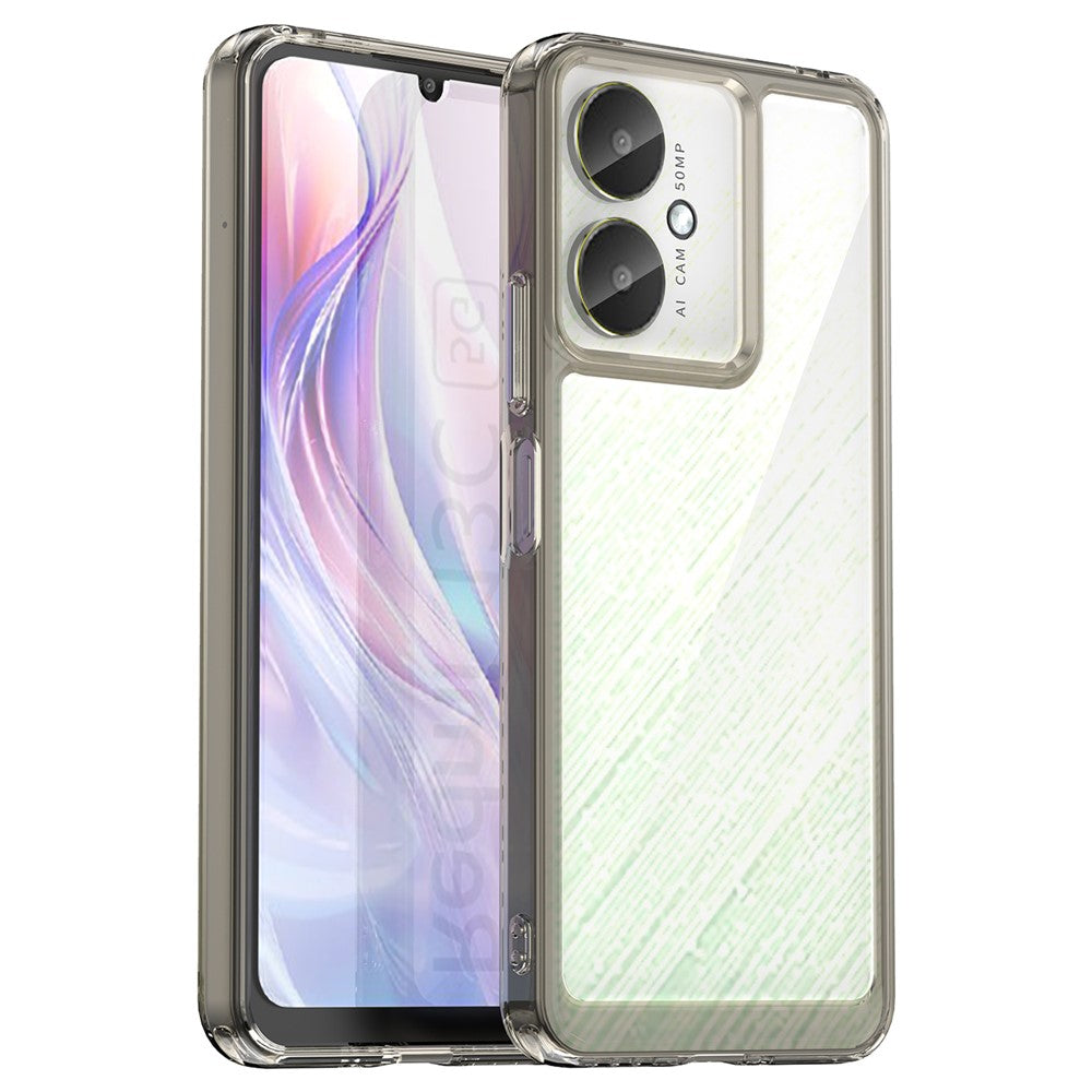 For Xiaomi Redmi 13C 4G / 5G / 13R 5G / Poco M6 5G / Poco C65 4G Hybrid Case TPU+Acrylic Phone Back Cover