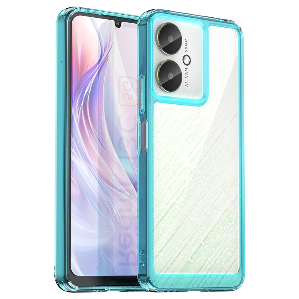 For Xiaomi Redmi 13C 4G / 5G / 13R 5G / Poco M6 5G / Poco C65 4G Hybrid Case TPU+Acrylic Phone Back Cover