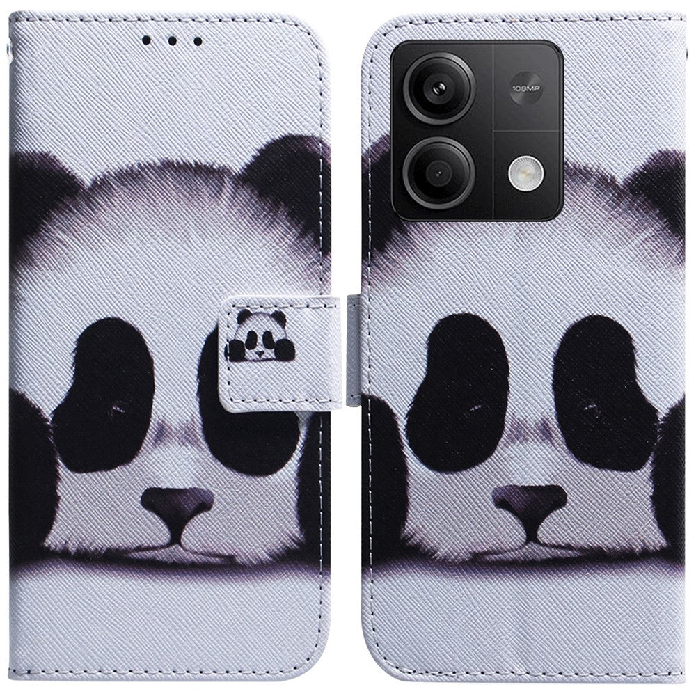 For Xiaomi Redmi Note 13 5G / Note 13 5G (China) Phone Case Wallet Cover with Pattern Print