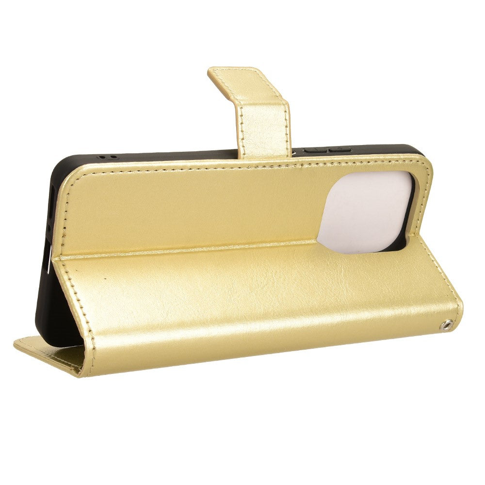 For Xiaomi Redmi Note 13 4G Wallet Leather Phone Case Crazy Horse Texture