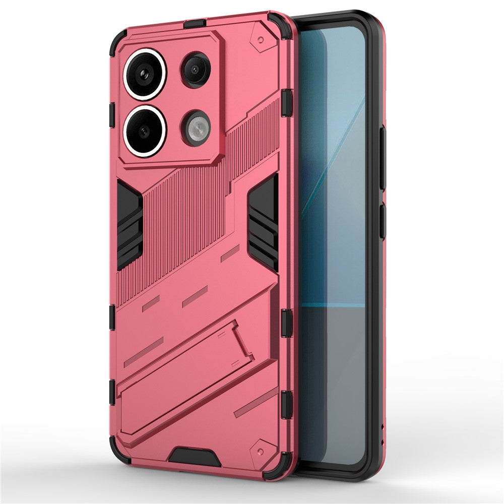 For Xiaomi Redmi Note 13 Pro 5G / Poco X6 5G Kickstand Case TPU + PC Phone Back Cover