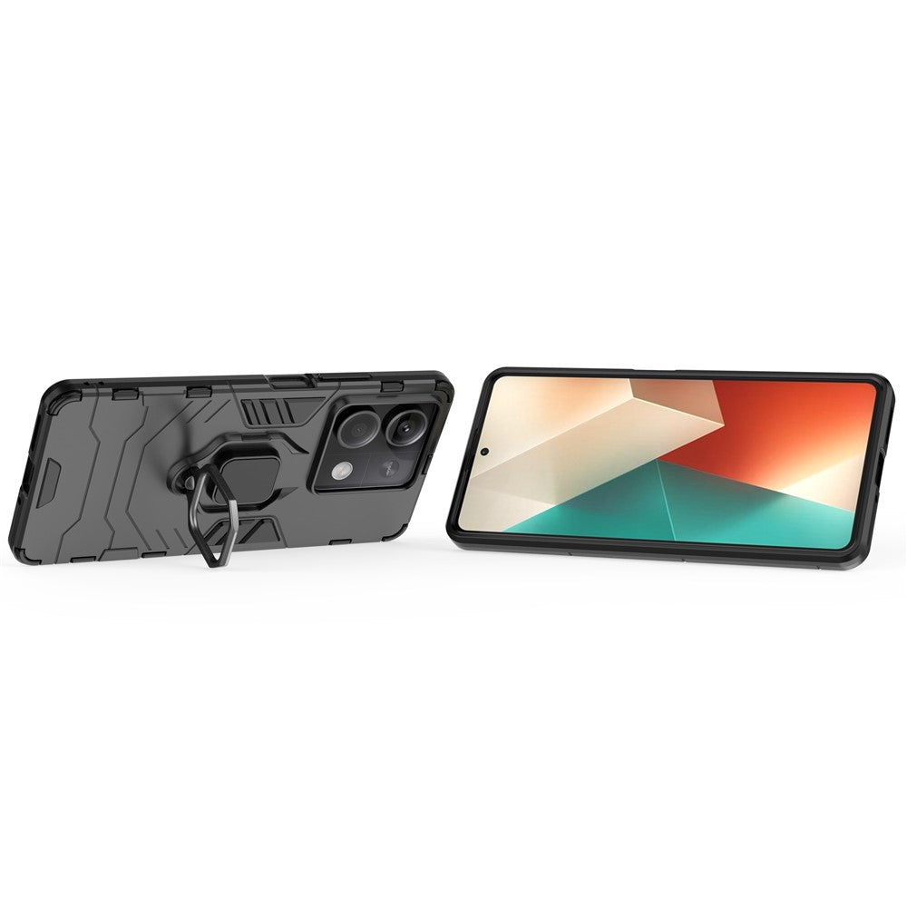 For Xiaomi Redmi Note 13 5G / Note 13 5G (China) Phone Case Anti-drop Cover with Kickstand