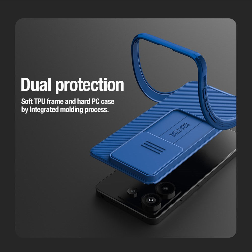 NILLKIN Camshield Pro Series For Xiaomi Redmi Note 13 Pro 5G / Poco X6 5G Phone Case Cover Lens Privacy Protection