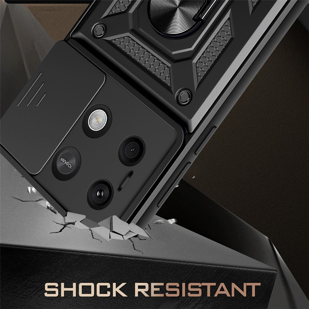 For Xiaomi Redmi Note 13 5G Phone Case Slide Lens Protection Shockproof Cover