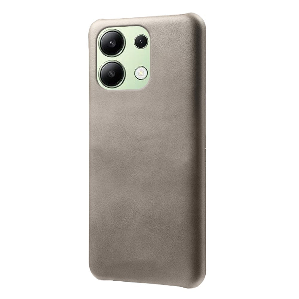 For Xiaomi Redmi Note 13 4G Phone Case Calf Textured Cushion Protective Cover