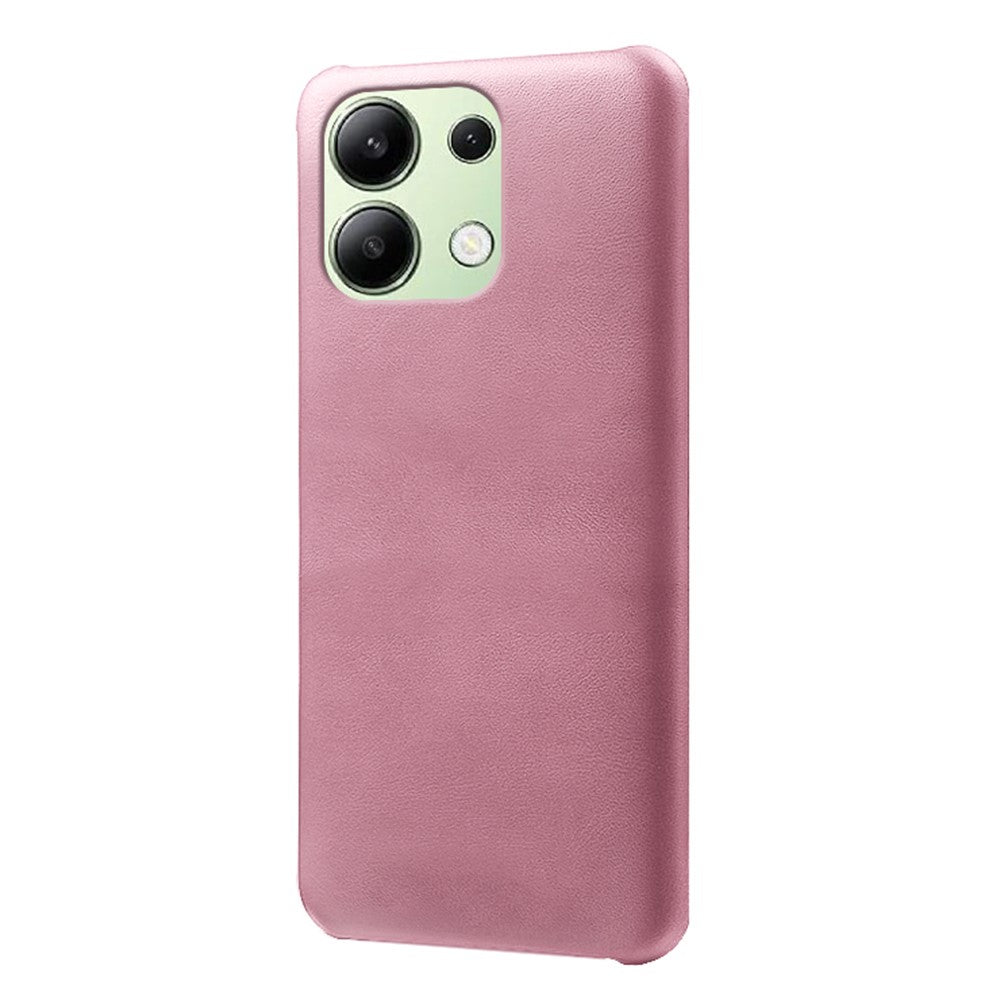 For Xiaomi Redmi Note 13 4G Phone Case Calf Textured Cushion Protective Cover
