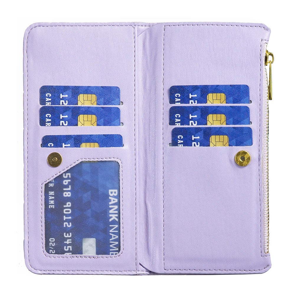 BINFEN COLOR BF Style-15 For Xiaomi Redmi Note 13 Pro+ 5G Case Zipper Magnetic Folio Phone Cover